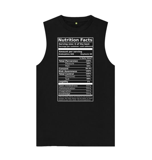 Kink facts unisex vest - Jed Phoenix of London