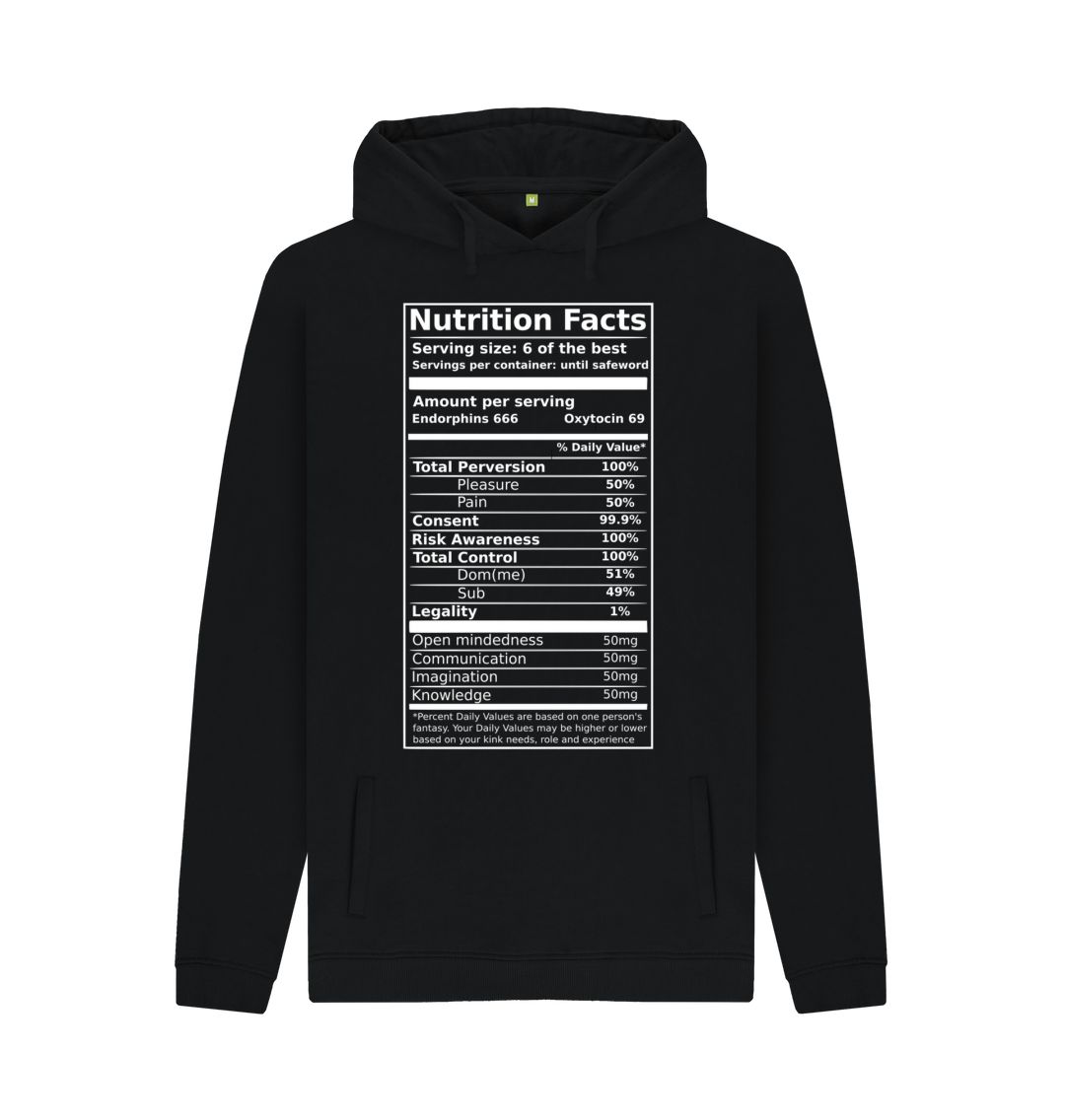 Black Kink facts unisex hoodie