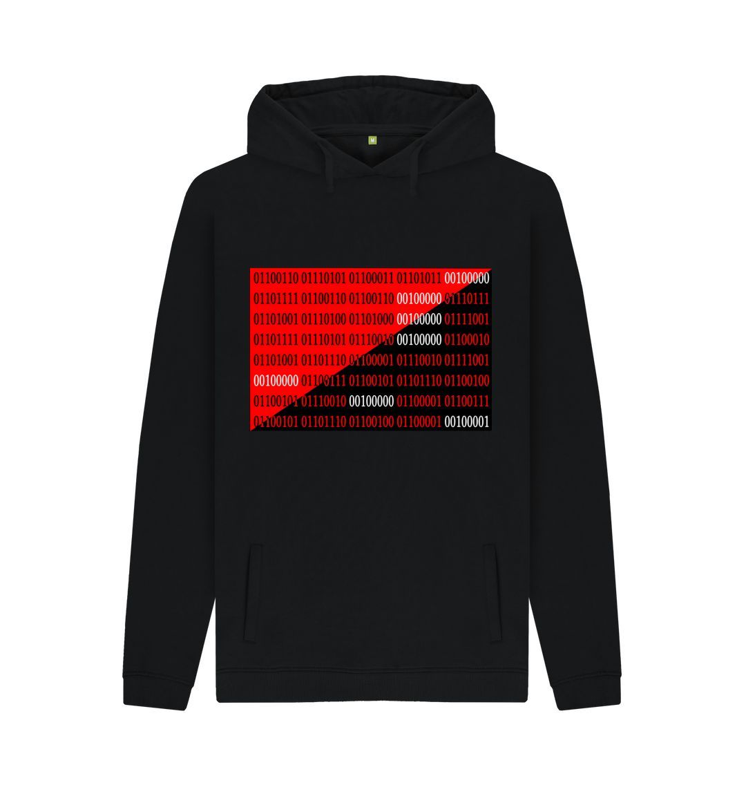 Fuck off with your binary gender agenda unisex hoodie - Jed Phoenix of London