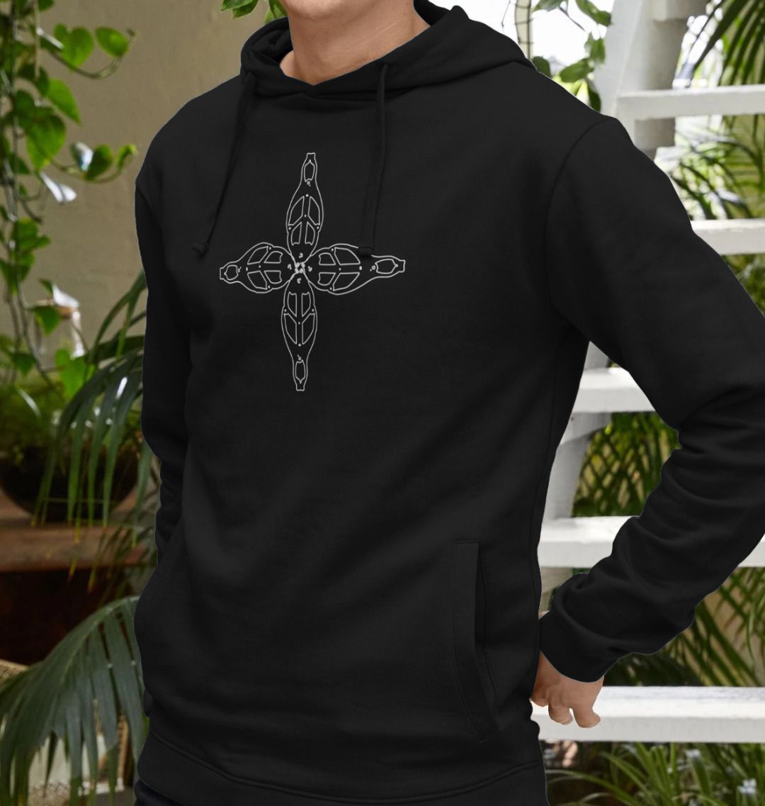 Clover clamps unisex hoodie