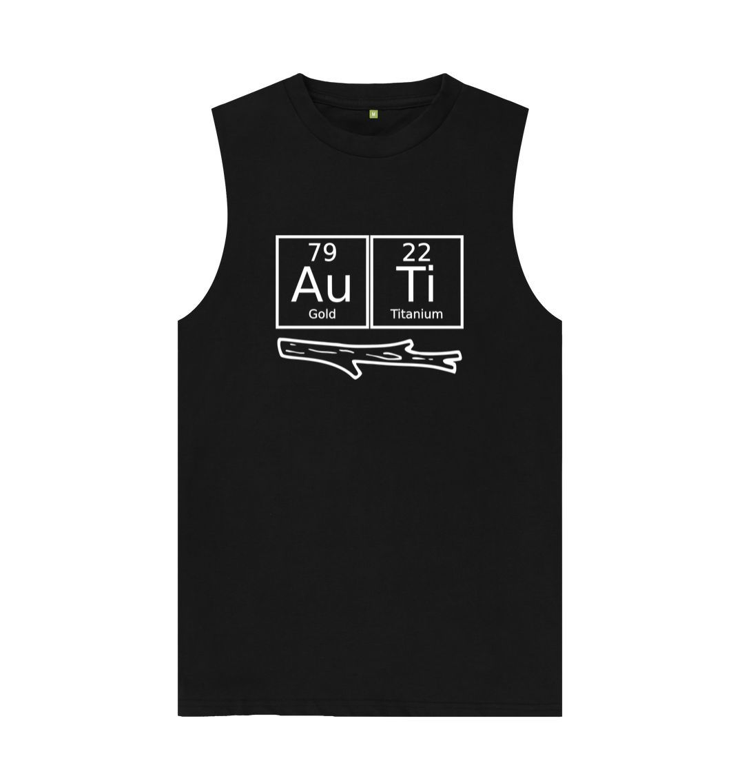 Punny autistic unisex vest - Jed Phoenix of London