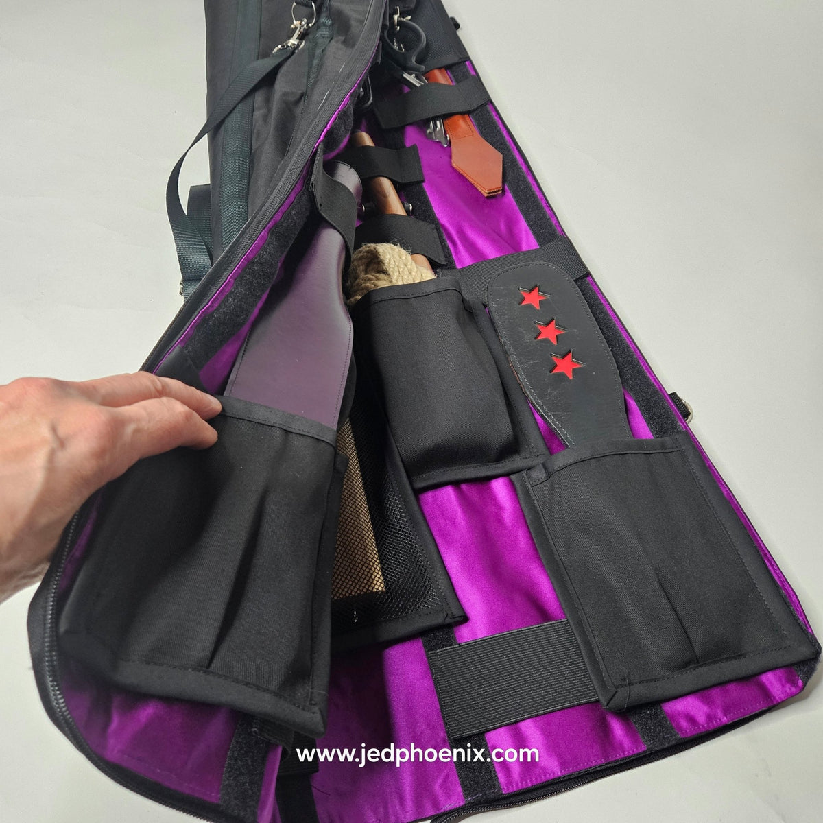 Metre monster modular zip up toy bag