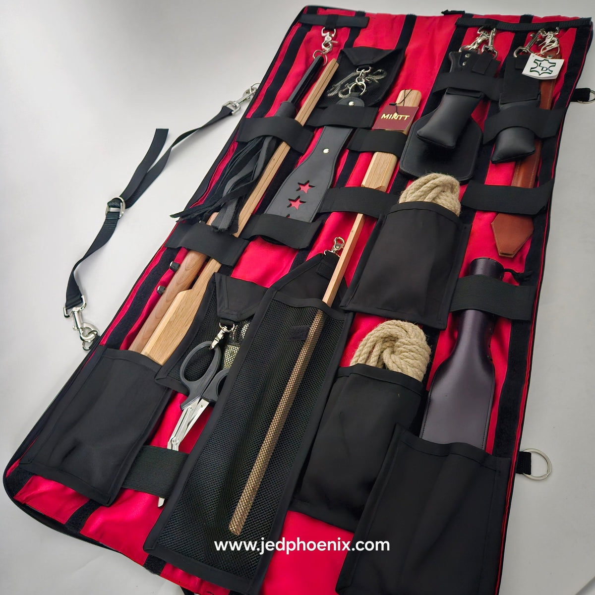 Metre monster modular zip up toy bag