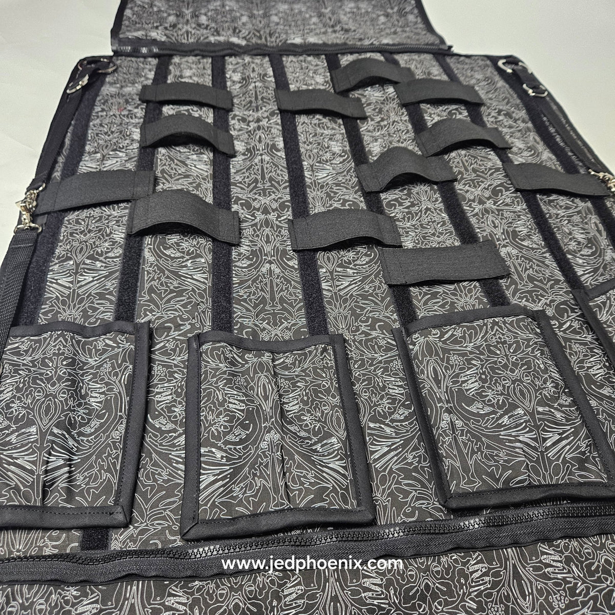 Leather impact play tool wrap: Alt art print lining