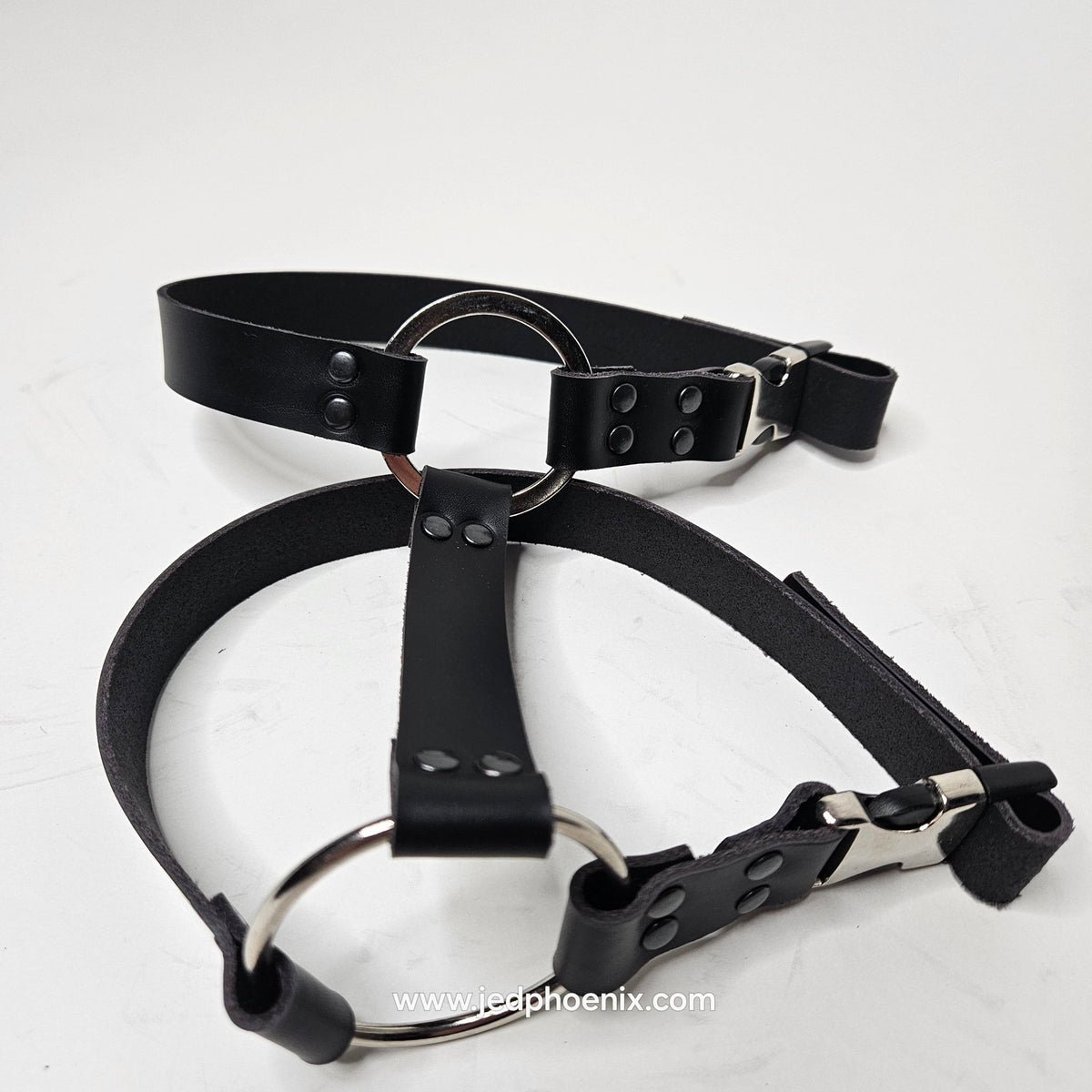 Leather boot harness: Ready to accessorise