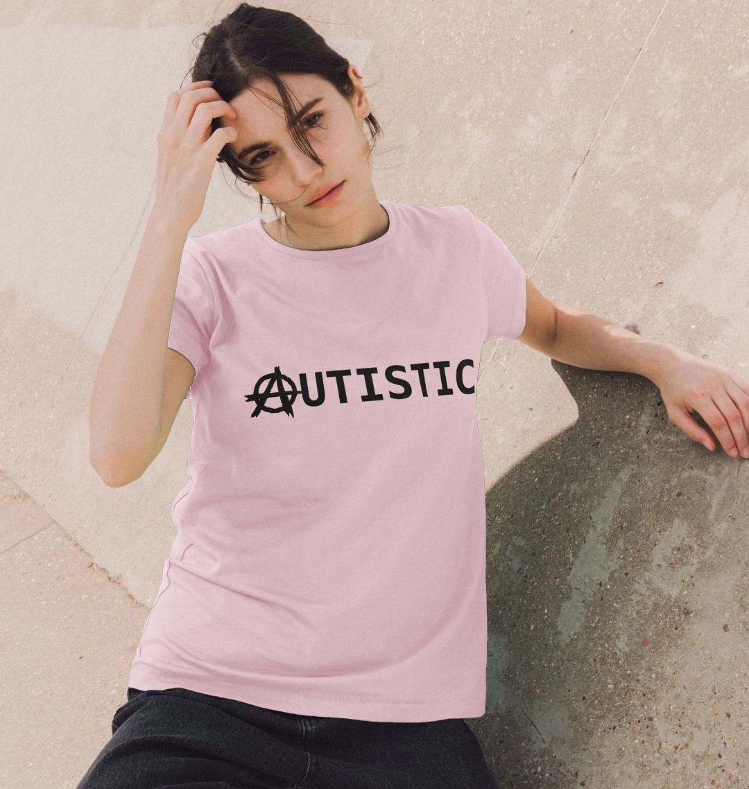 Autistic Anarchy womens fit crew