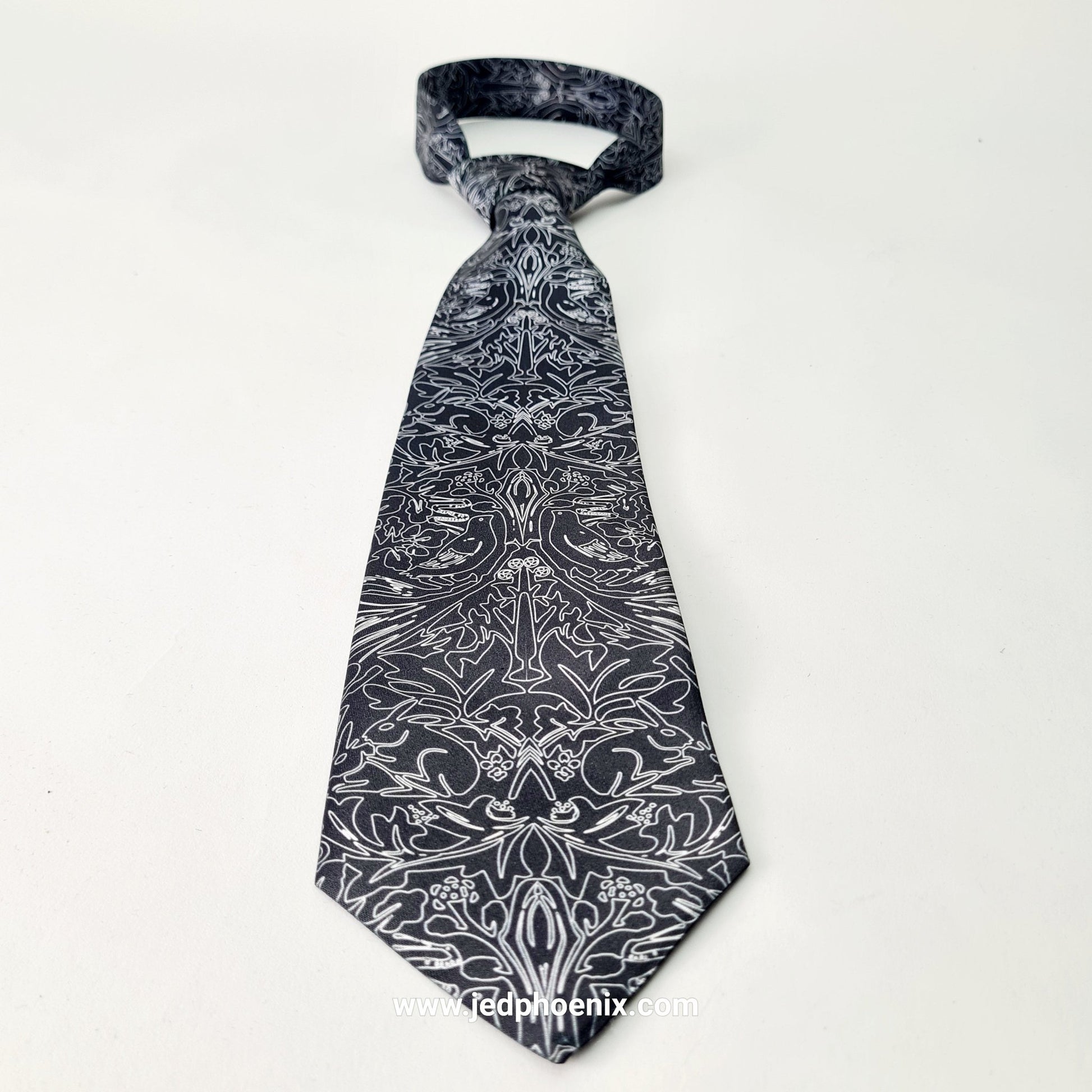 Kinky print neck tie