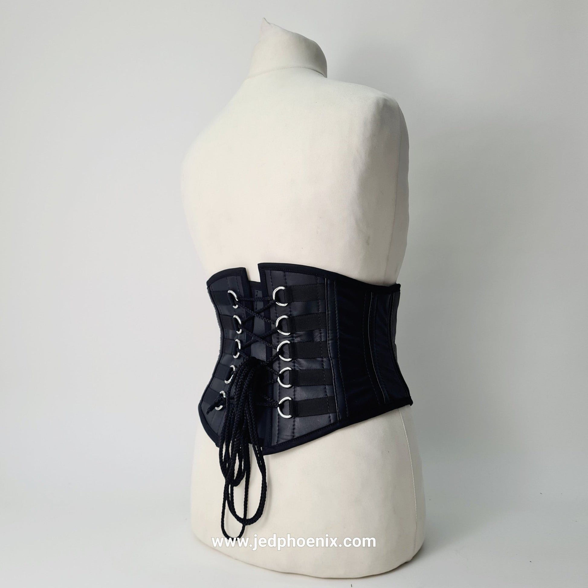 Leather underbust corset - Jed Phoenix of London