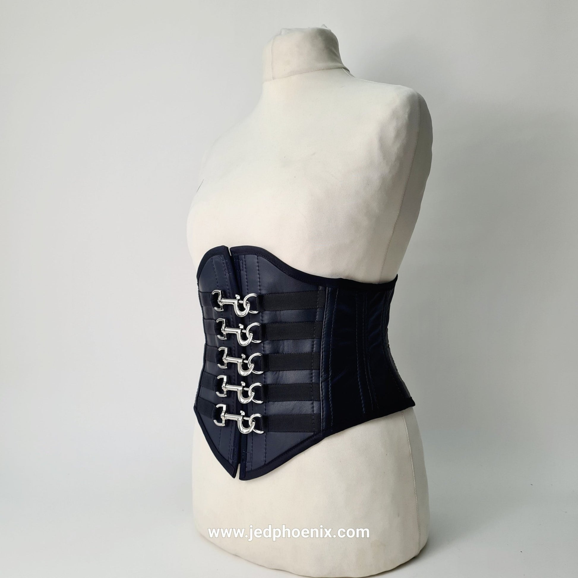 Leather underbust corset - Jed Phoenix of London