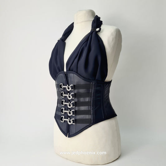 Leather underbust corset - Jed Phoenix of London