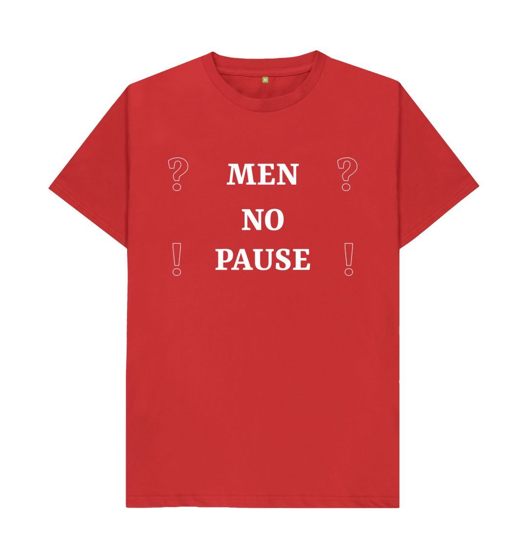 Red Men No Pause unisex T-shirt