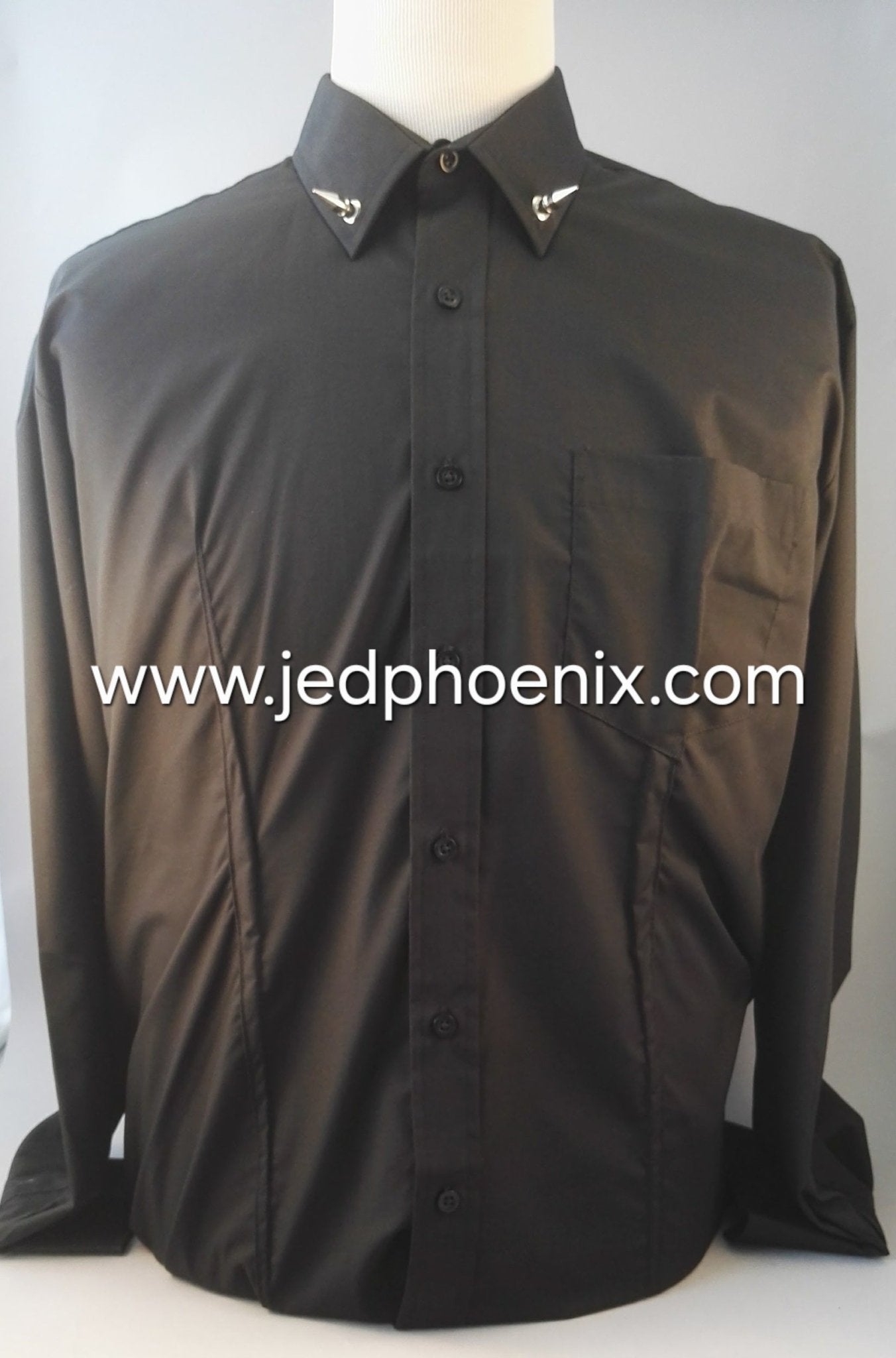 Black mens fit shirt