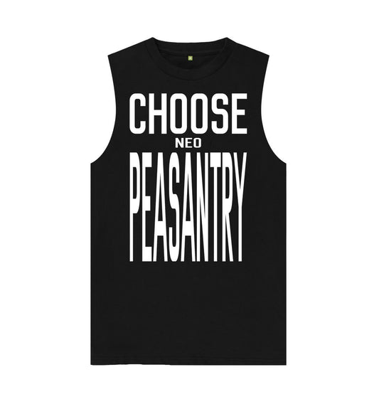 Black Choose Neo Peasantry unisex vest