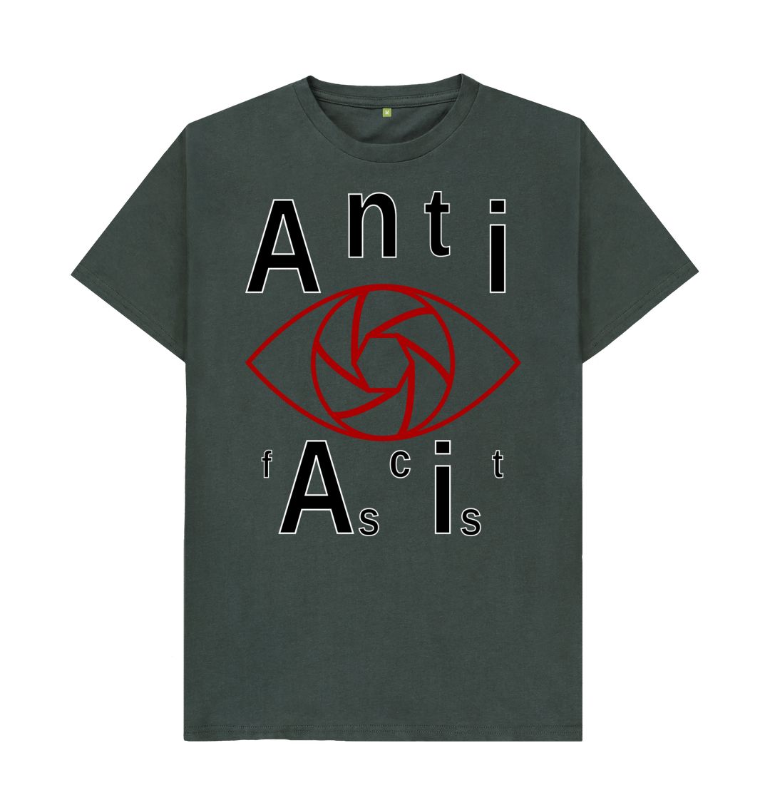 Dark Grey Anti AI unisex T-shirt