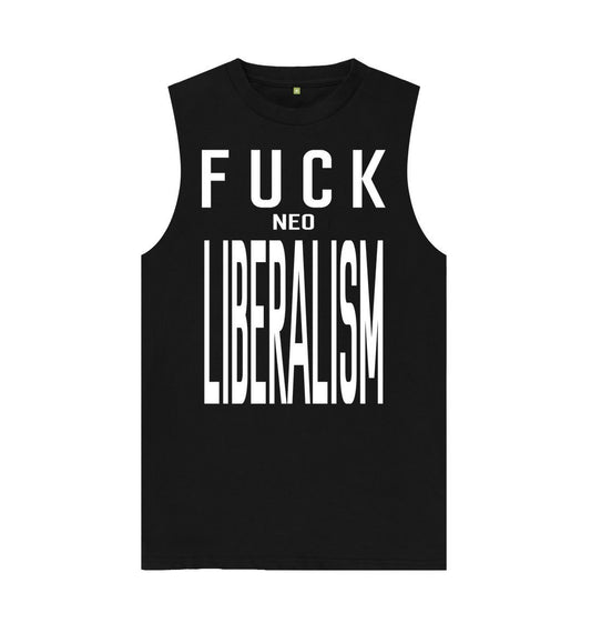 Black Fuck Neo Liberalism unisex vest