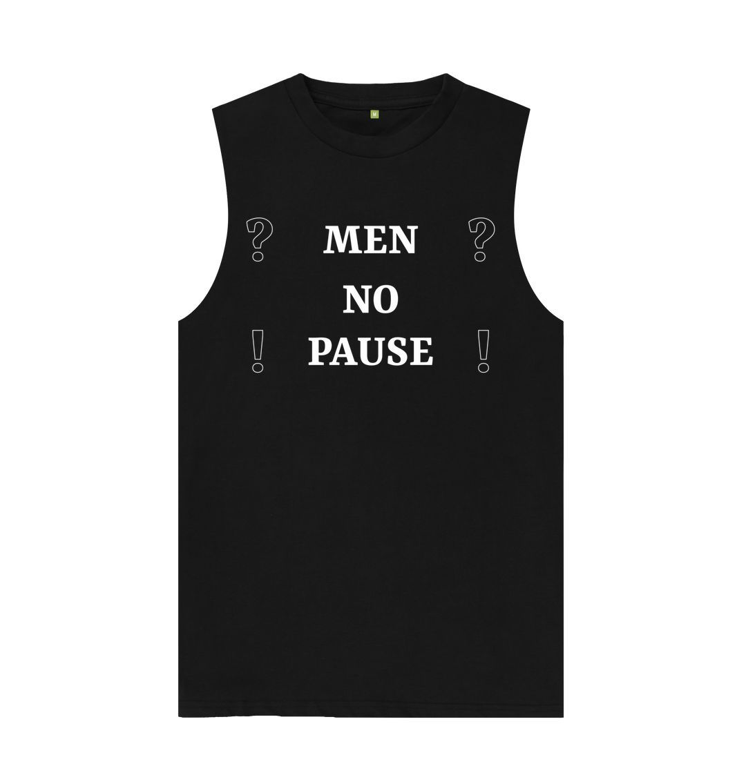 Black Men No Pause unisex vest