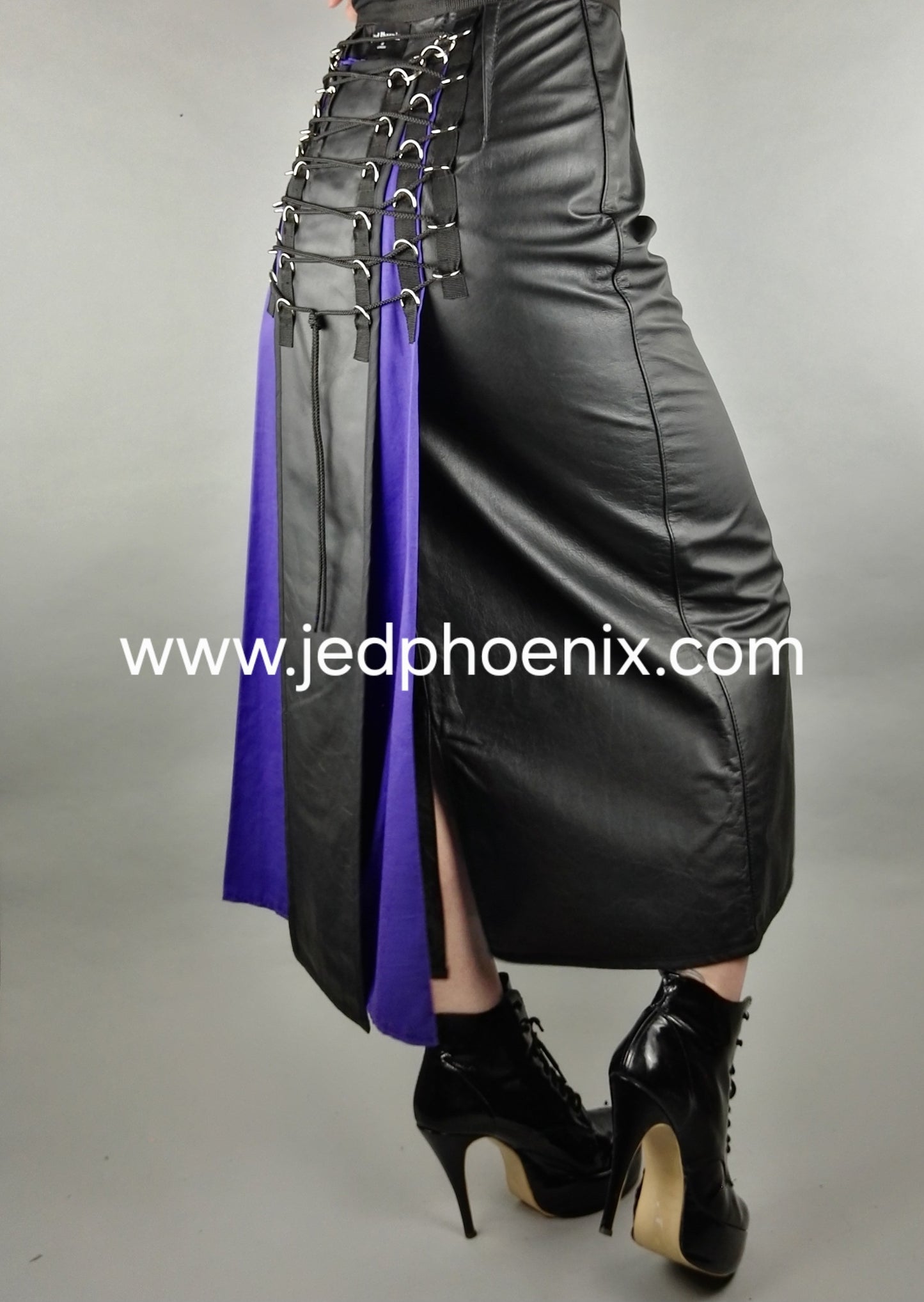 Leather Dominatrix skirt