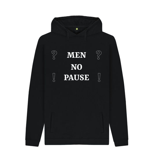 Black Men No Pause unisex hoodie