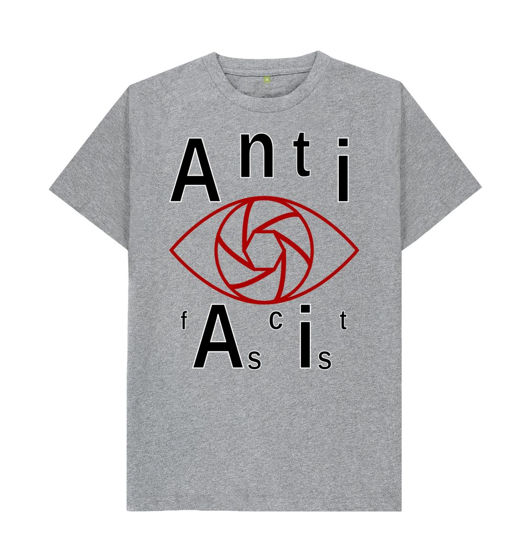 Athletic Grey Anti AI unisex T-shirt