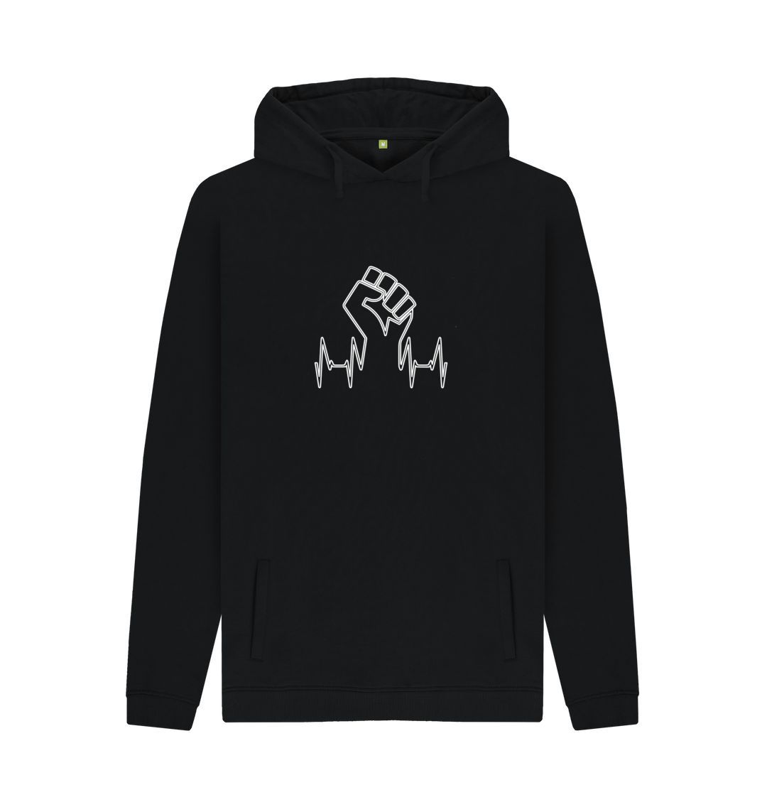 Black Fist unisex hoodie