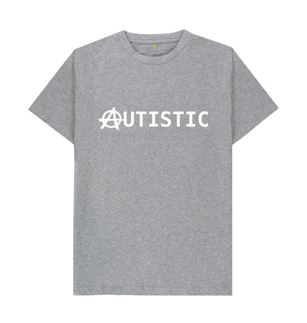 Athletic Grey Autistic Anarchy unisex T-shirt