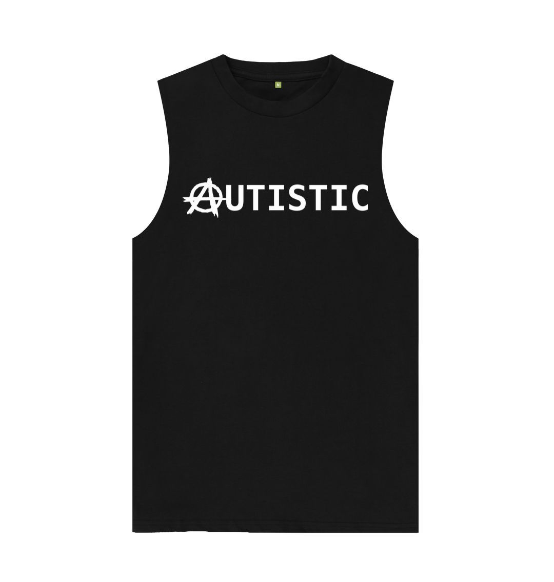 Black Autistic Anarchy unisex vest