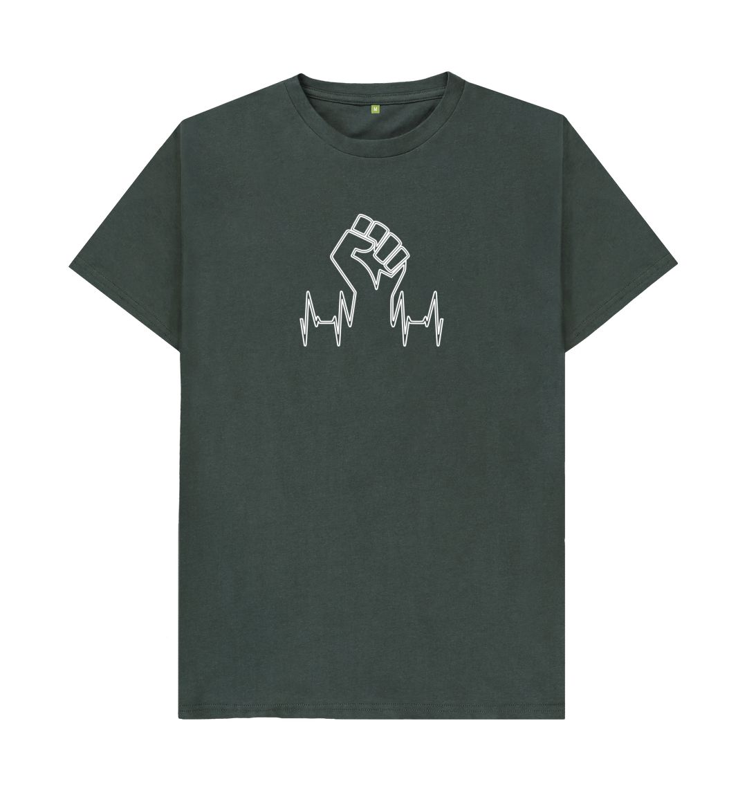 Dark Grey Fist unisex T-shirt