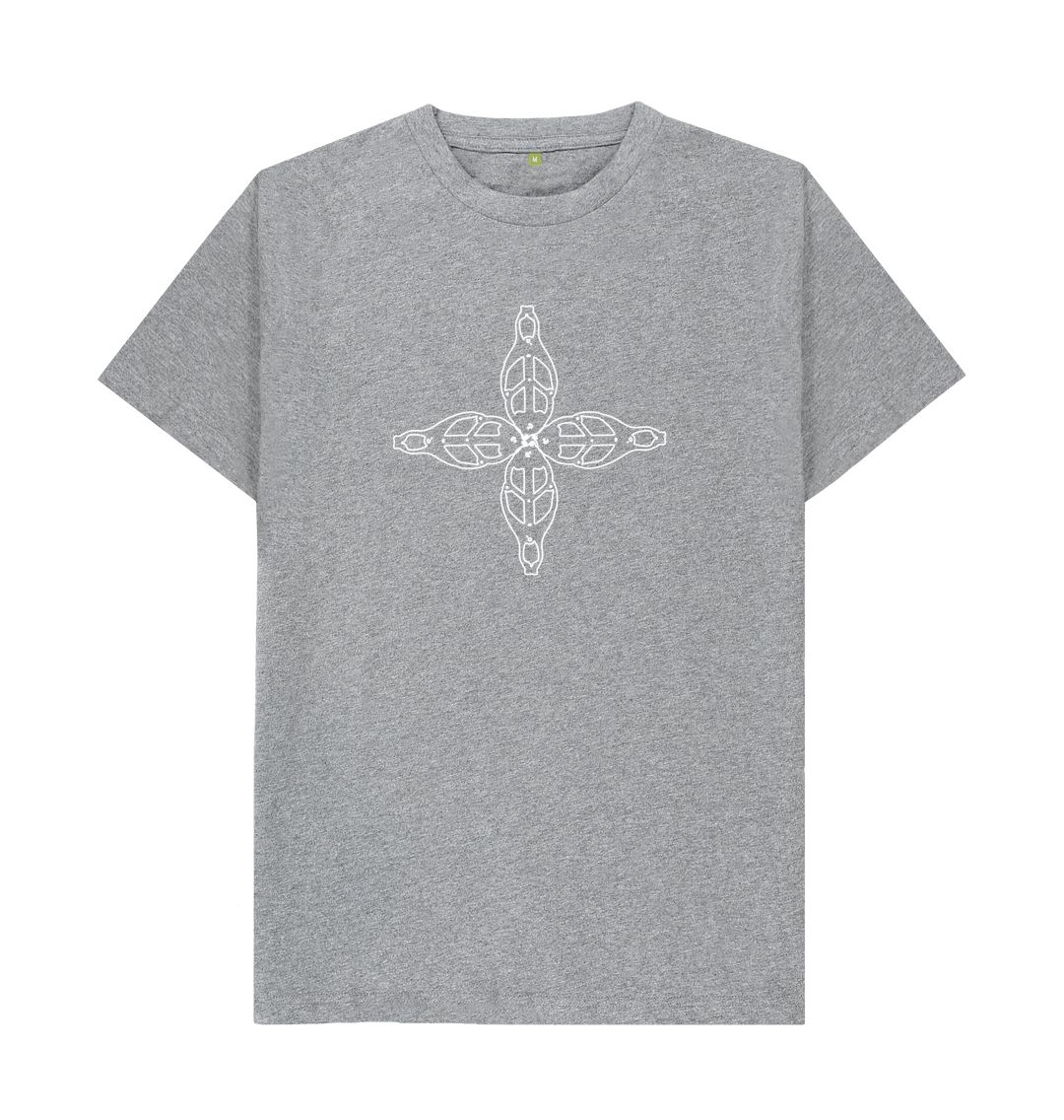 Athletic Grey Clover clamps unisex T-shirt