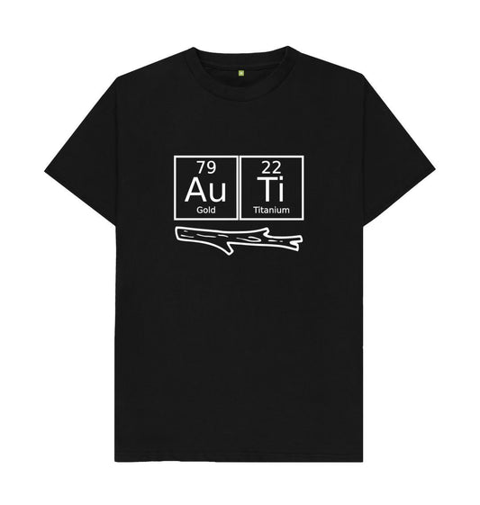Black Punny autistic unisex T-shirt