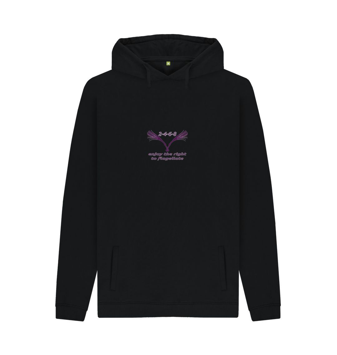 Black Flagellate unisex hoodie