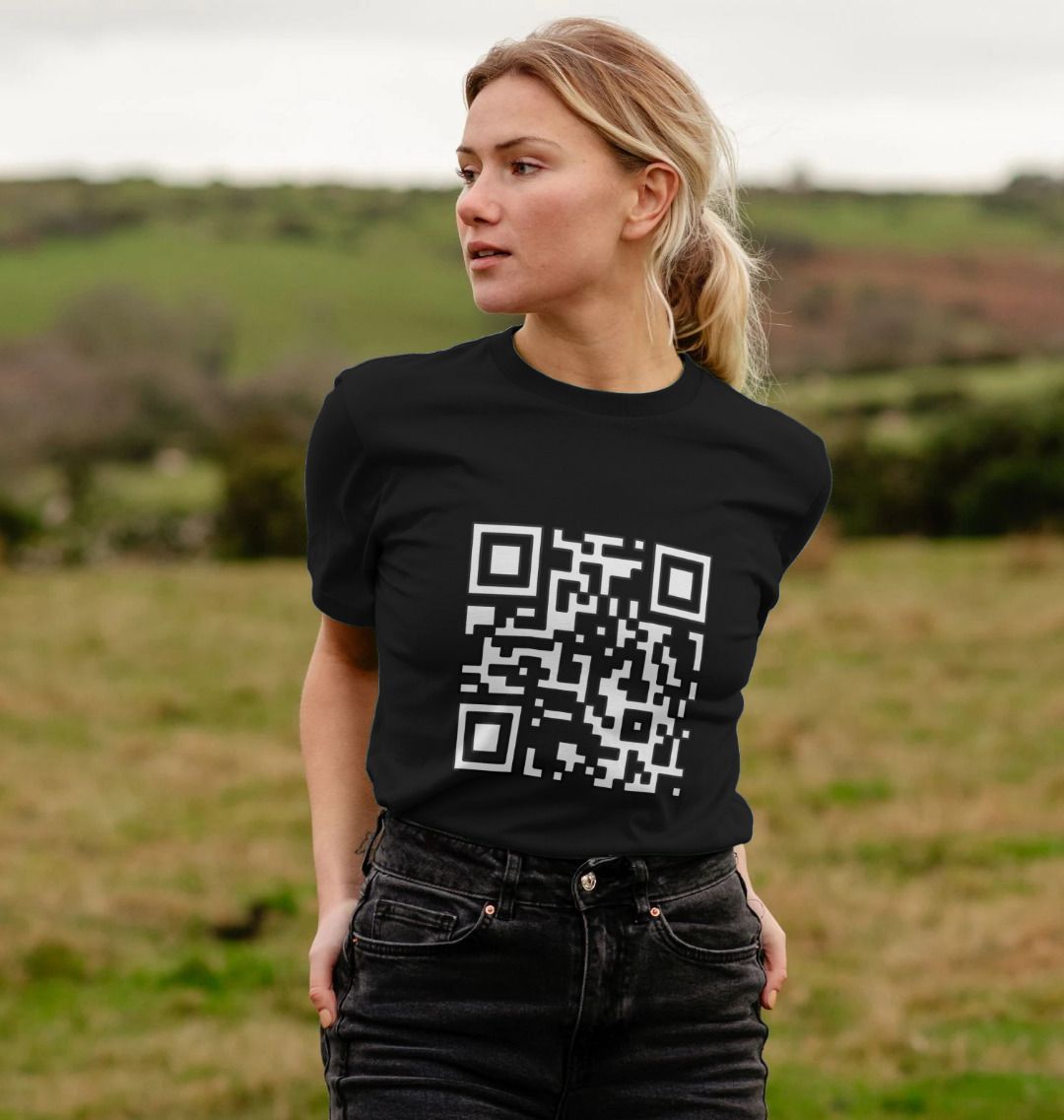 Incompatible with Society QR code unisex T-shirt